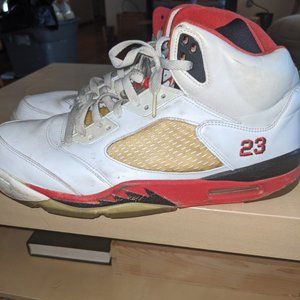 Air Jordan 5-"Fire Red"